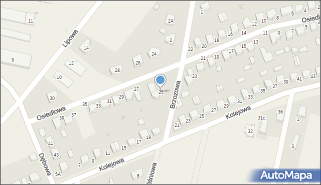 Dobroszyce, Osiedlowa, 25, mapa Dobroszyce