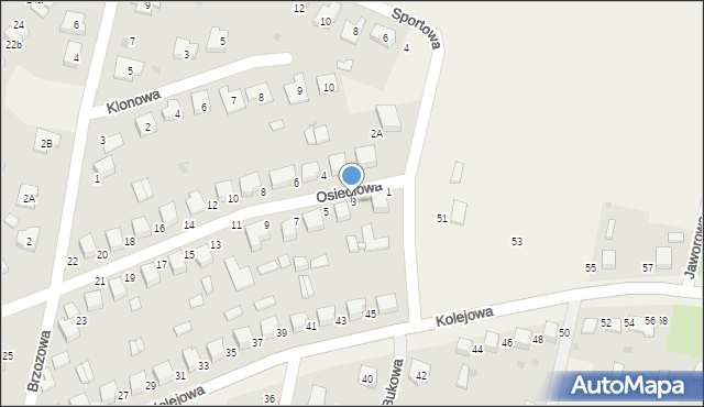 Dobroszyce, Osiedlowa, 3, mapa Dobroszyce