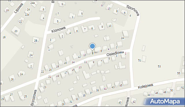 Dobroszyce, Osiedlowa, 8, mapa Dobroszyce