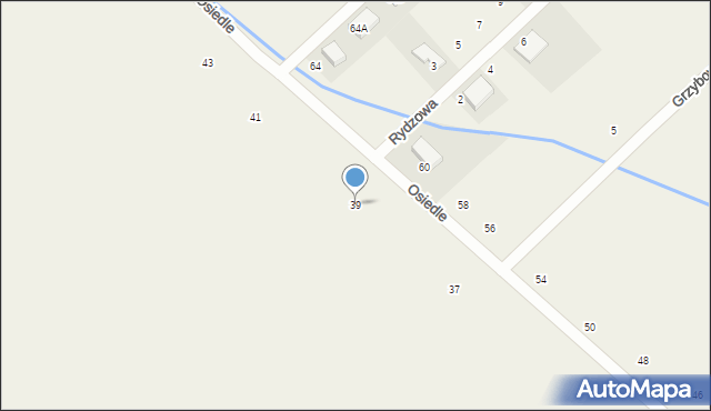 Dopiewiec, Osiedle, 39, mapa Dopiewiec