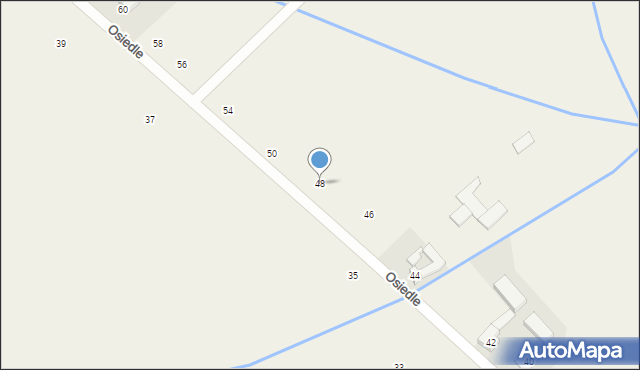 Dopiewiec, Osiedle, 48, mapa Dopiewiec