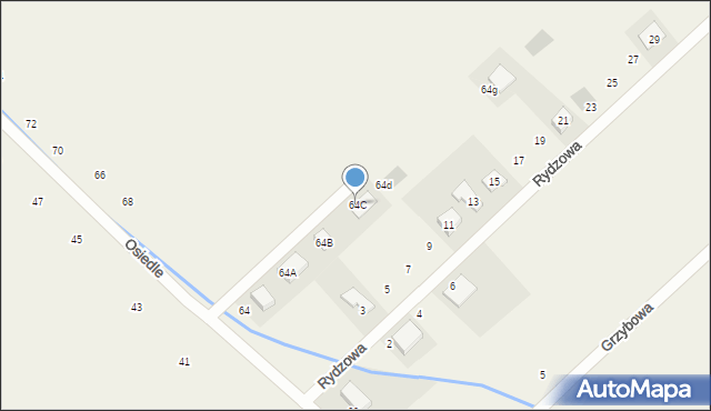 Dopiewiec, Osiedle, 64C, mapa Dopiewiec