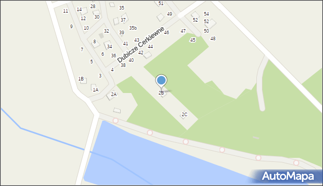 Dubicze Cerkiewne, Osiedle Bachmaty, 2B, mapa Dubicze Cerkiewne