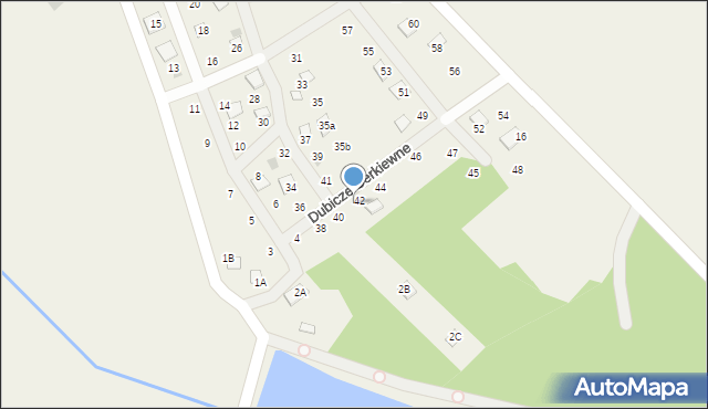 Dubicze Cerkiewne, Osiedle Bachmaty, 42, mapa Dubicze Cerkiewne