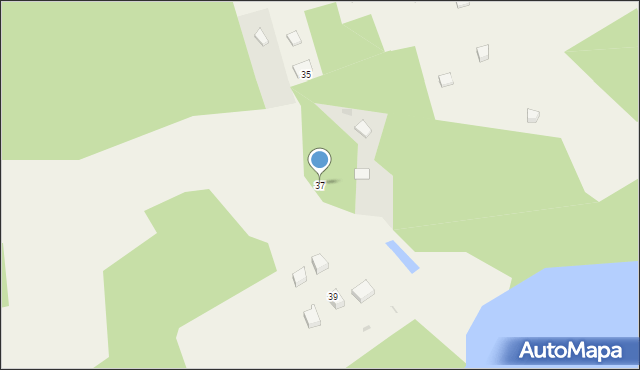 Dziemiany, Osiedle Letniskowe Nowiny, 37, mapa Dziemiany