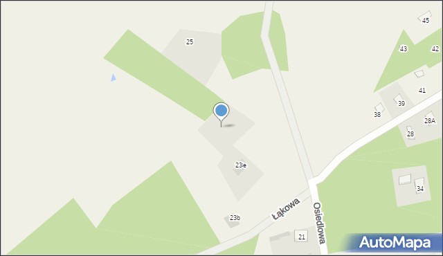 Frank, Osiedlowa, 23f, mapa Frank