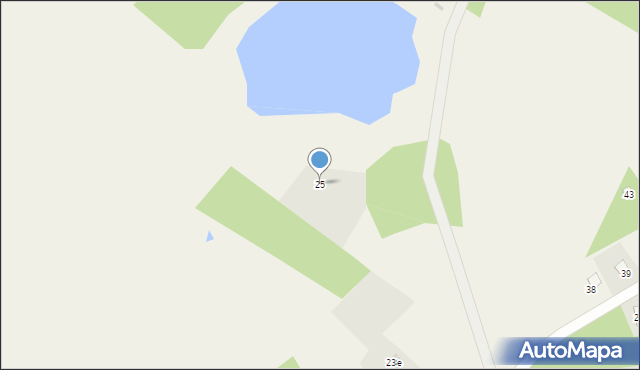 Frank, Osiedlowa, 25, mapa Frank