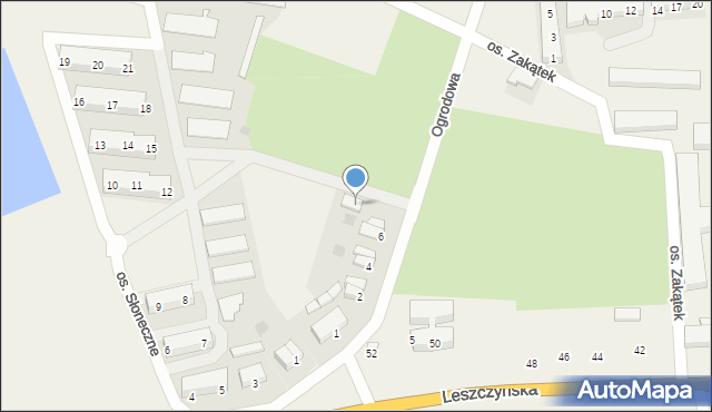 Garzyn, Osiedle Słoneczne, 27, mapa Garzyn