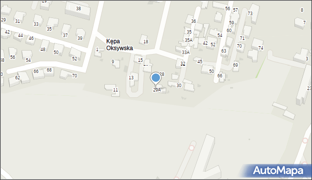 Gdynia, Osiedle Kępa Oksywska, 29A, mapa Gdyni