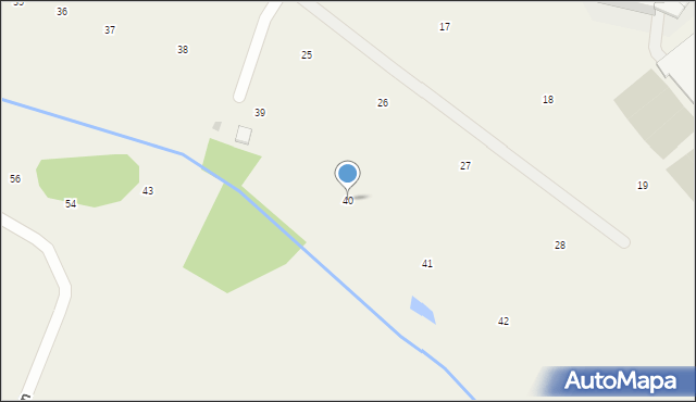 Giebułtów, Osiedle Szkolne, 40, mapa Giebułtów