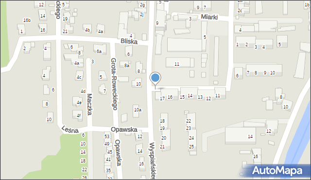 Głuchołazy, Osiedle Konstytucji 3 Maja, 17a, mapa Głuchołazy