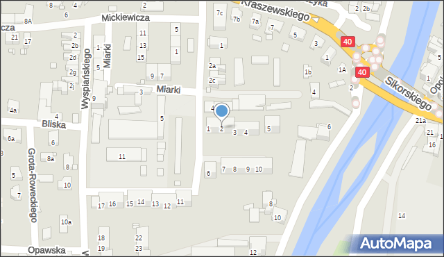 Głuchołazy, Osiedle Konstytucji 3 Maja, 2, mapa Głuchołazy