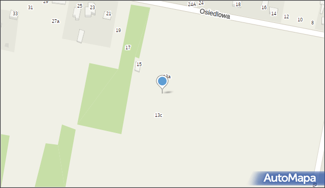 Gołąbek, Osiedlowa, 13b, mapa Gołąbek