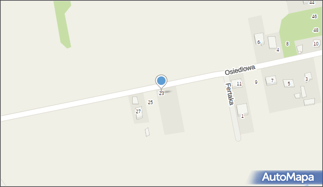 Grodzisk, Osiedlowa, 23, mapa Grodzisk