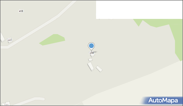 Grybów, Osiedle Biała Wyżna, 108, mapa Grybów