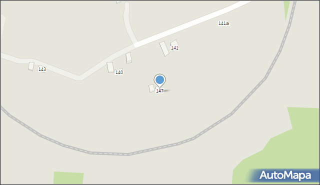 Grybów, Osiedle Biała Wyżna, 216, mapa Grybów