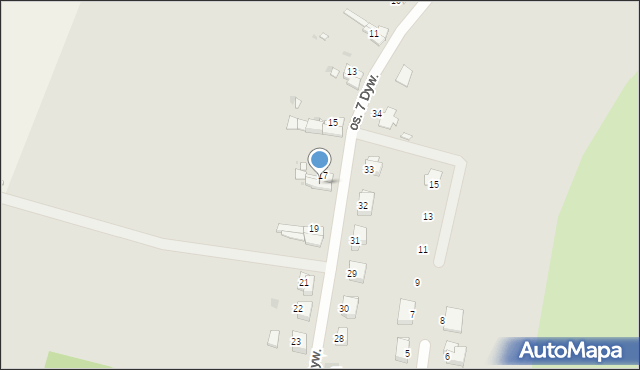 Gryfów Śląski, Osiedle 7 Dywizji, 18, mapa Gryfów Śląski
