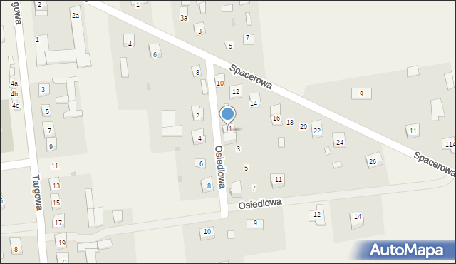Jabłonna Lacka, Osiedlowa, 1A, mapa Jabłonna Lacka