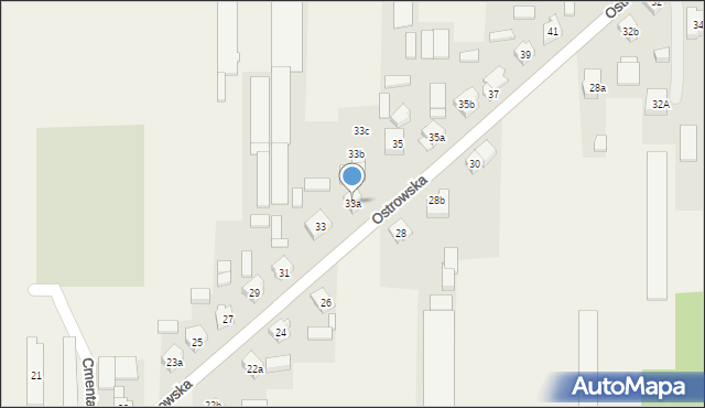 Janków Przygodzki, Ostrowska, 33a, mapa Janków Przygodzki