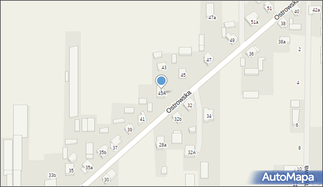 Janków Przygodzki, Ostrowska, 43A, mapa Janków Przygodzki