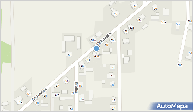 Janków Przygodzki, Ostrowska, 48a, mapa Janków Przygodzki