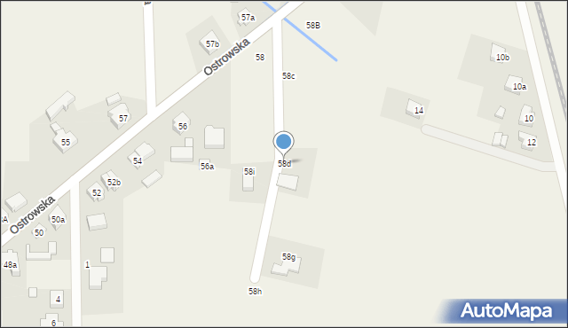 Janków Przygodzki, Ostrowska, 58d, mapa Janków Przygodzki