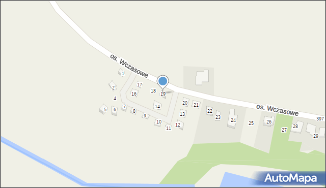 Jankowo Dolne, Osiedle Wczasowe, 19, mapa Jankowo Dolne