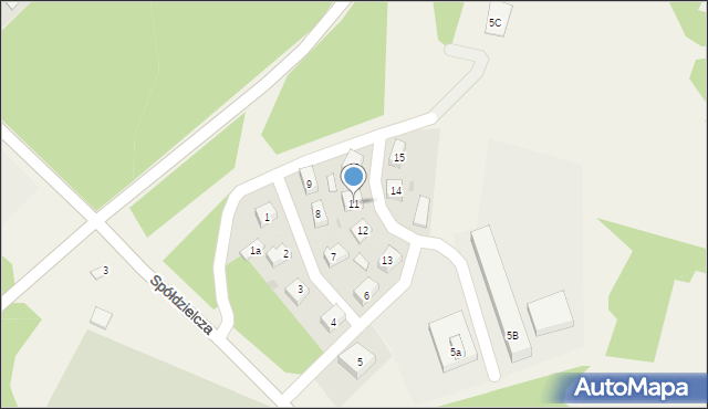 Janowiec, Osiedle Szkolne, 11, mapa Janowiec