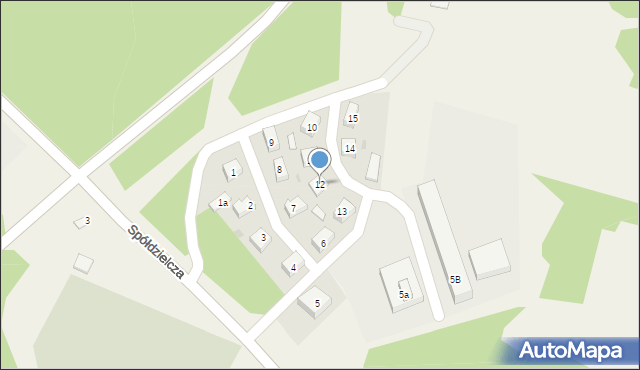 Janowiec, Osiedle Szkolne, 12, mapa Janowiec