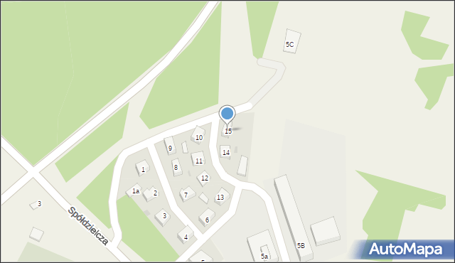 Janowiec, Osiedle Szkolne, 15, mapa Janowiec