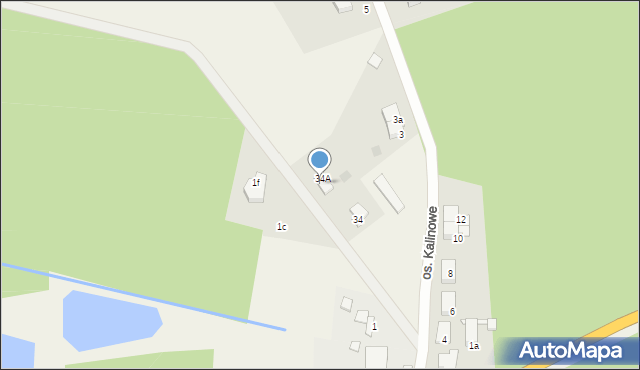 Jaromierz, Osiedle Kalinowe, 34a, mapa Jaromierz