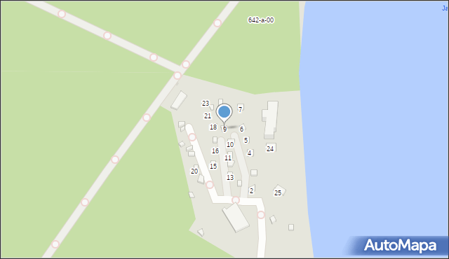 Jastrowie, Ośrodek Wypoczynkowy, 9, mapa Jastrowie