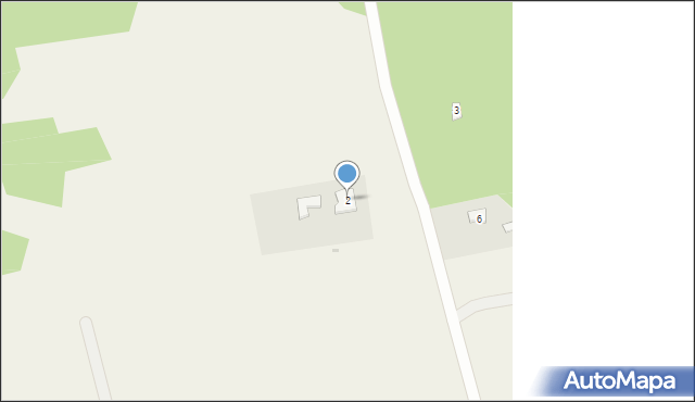 Jastrząb, Osińska, 2, mapa Jastrząb