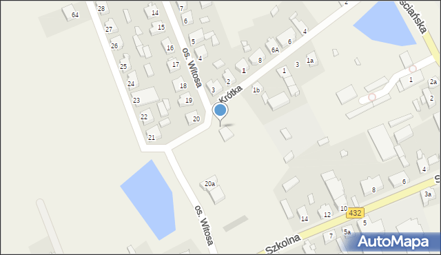 Jerka, Osiedle Witosa Wincentego, 3b, mapa Jerka