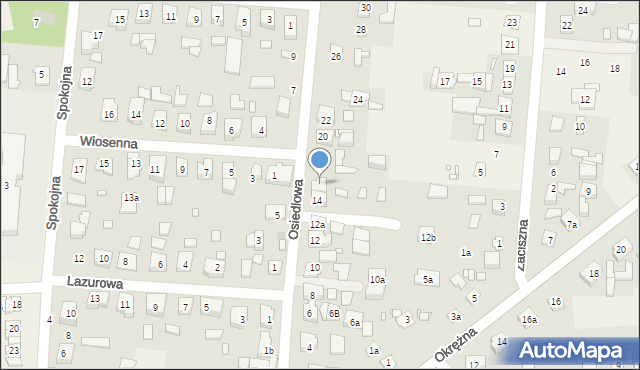 Jerzykowo, Osiedlowa, 16, mapa Jerzykowo