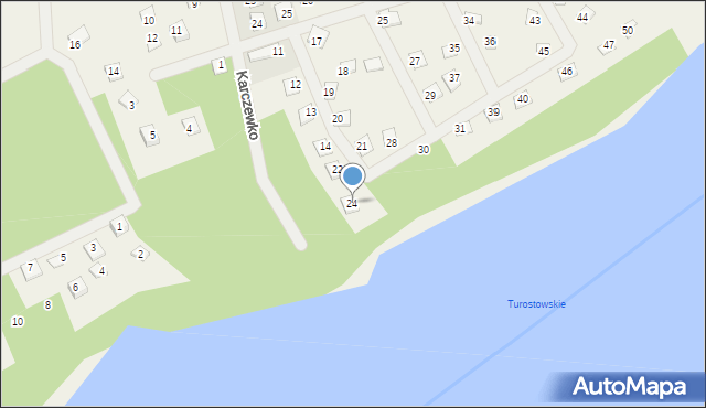 Karczewko, Osiedle Słoneczny Jar, 24, mapa Karczewko