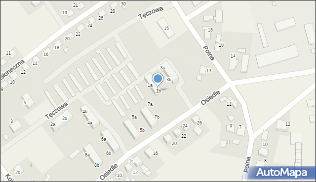 Karłowice, Osiedle, 1b, mapa Karłowice