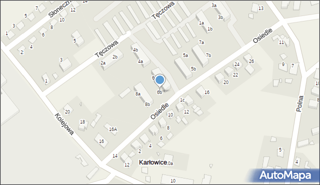 Karłowice, Osiedle, 6b, mapa Karłowice