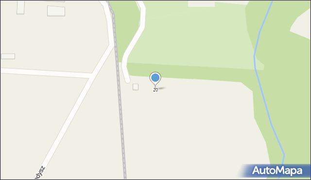 Karnice, Osiedlowa, 20, mapa Karnice