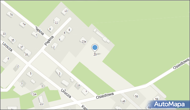 Kiełpino, Osiedlowa, 23, mapa Kiełpino