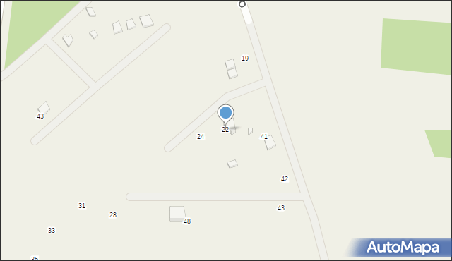 Kołczewo, Osadników Wojskowych, 22, mapa Kołczewo