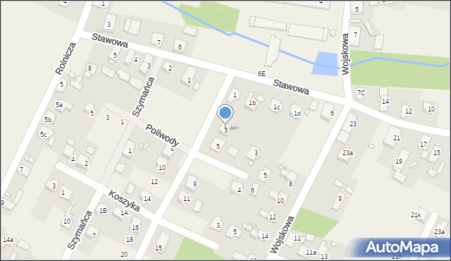 Komprachcice, Osmańczyka Edmunda, 3, mapa Komprachcice