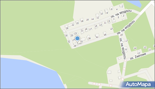 Konarzyce, Osiedle na Wzgórzu, 31, mapa Konarzyce