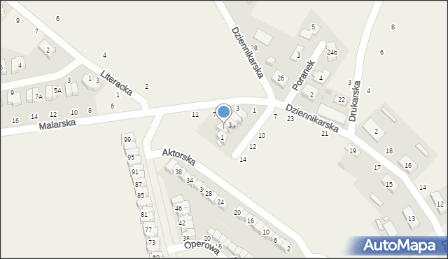 Koninko, Osiedle Podkowa, 2, mapa Koninko