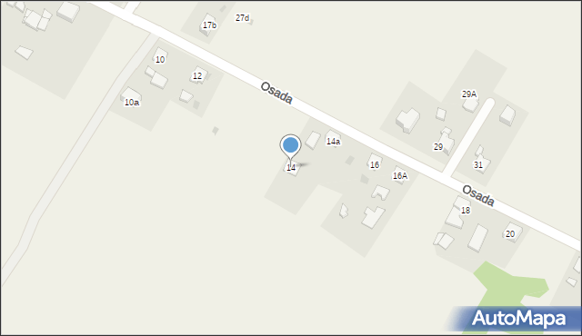 Kopciowice, Osada, 14, mapa Kopciowice