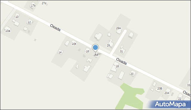 Kopciowice, Osada, 16A, mapa Kopciowice