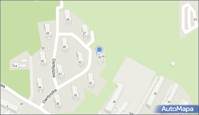 Kraków, Osiedle Złotego Wieku, 41, mapa Krakowa