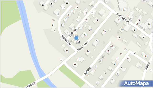 Krosnowice, Osiedlowa, 18, mapa Krosnowice