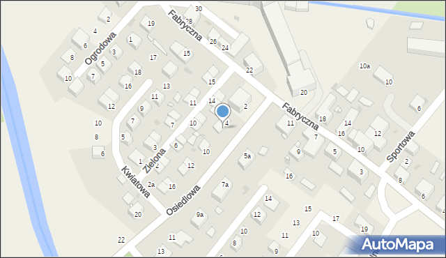 Krosnowice, Osiedlowa, 6, mapa Krosnowice