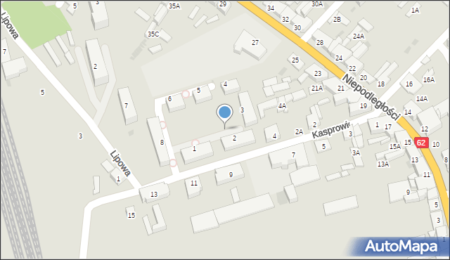 Kruszwica, Osiedle Robotnicze, 2/4, mapa Kruszwica